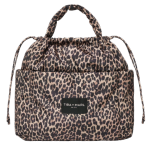 Mini Luna Drawstring Stroller Bag – Leopard