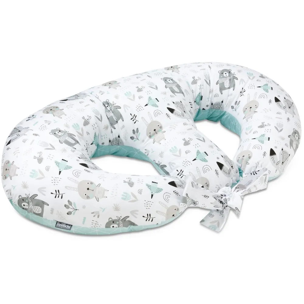 Bellochi maternity and nursing pillow for breastfeeding twins