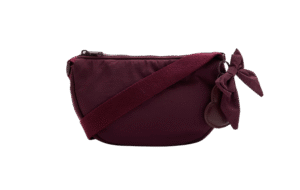 Kids’ Bow Heart Charm Sling Bag