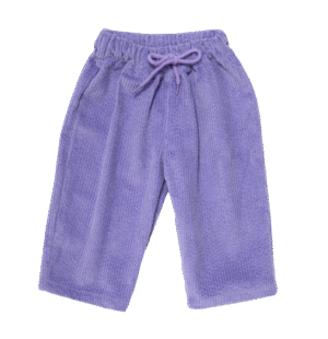 Lilac Corduroy Trousers
